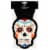 Holiday Home Day Of The Dead Skull Shaped Treat Bags Perspective: front