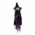 Holiday Home LED Purple Witch Stake Perspective: front