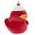 Holiday Home 8.5 Inch Cherry Red Duck Plush Perspective: front