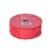 Holiday Home® 1.5" Wire Edge Satin Checkerboard Ribbon - Red Perspective: front