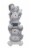Holiday Home® Christmas LED Stacked Snowman Holiday Décor Perspective: front