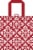 Earthwise Red Checkered Snowflake Bag Perspective: front