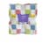 Holiday Home® Easter Microplush Throw - Checker Multi Perspective: front
