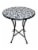 HD Designs Outdoors Bistro Table - Gray Tile Perspective: front