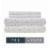 HD Designs 300 Thread Count Sheet Set Full - 4 Pack Leaves Perspective: front