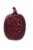 Holiday Home Purple Ceramic Pumpkin Perspective: front