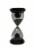 Holiday Home Black Skull Hourglass Halloween Decor Perspective: front