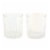 Holiday Home Iridescent Ridged Double Old Fashioned Glass Set Perspective: front