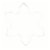 Holiday Home Snowflake Cookie Cutter Perspective: front