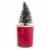 Holiday Home Jar Candle with Wood Lid & Tree - Red Perspective: front