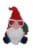 Holiday Home Santa Gnome with LED Glasses Decoration Perspective: front