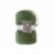 HD Designs Solid Green Oversized Microplush Throw Blanket Perspective: front