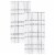 Everyday Living Grid Kitchen Towels - Federal Blue Perspective: front
