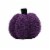Holiday Home 7.5" Purple Felt Pumpkin Halloween Décor Perspective: front