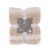 HD Designs Tan Knit Printed Throw Perspective: front