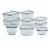 Tabletops Unlimited® DOT Essentials Glass Food Storage Set Perspective: front