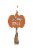 Holiday Home Harvest Wooden Pumpkin Fall Hanging Decor Perspective: front