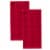 Everyday Living Waffle Kitchen Towels - Paprika Perspective: front