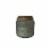 HD Designs Glass Sea Salt Citronella Candle - Grey Perspective: front