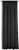Everyday Living® Rocklin Light Filtering Single Curtain Panel - Black Perspective: front