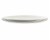 HD Designs Outdoors Summer Round Dinner Plate - White Perspective: front