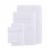 Modavari Home Fashions Turkish Washcloth - White Perspective: front
