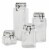 Dash of That Essentials Glass Clamp Jar - Set of 4 Perspective: front