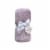 Everyday Living 50 x 60 Inch Purple Microplush Throw Perspective: front