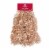Holiday Home 10' Ice Rose Gold Mega Wide Cut Tinsel Garland Christmas Decoration Perspective: front