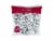 Holiday Home® Bow Bag - Jingle Joy Silver Solids Perspective: front