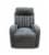 HD Layton Swivel Glider Recliner - Pewter Perspective: front