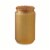 SDS for HD Designs Frosted Glass Canister - Amber Perspective: front