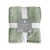 HD Chenille Sherpa Blanket King - Green Perspective: front