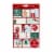 Holiday Home Peel N Stick Holiday Characters Gift Tag 52-Tag Multi Pack Perspective: front