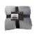 Modavari® Home Fashions Bedding Quilt - Gray Perspective: front