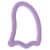 Holiday Home Ghost Cookie Cutter Perspective: front