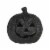 Holiday Home Burlap Pumpkin - Black Perspective: front