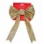Holiday Home Metallic Bow Wreath - Gold Perspective: front