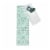 Holiday Home® Wine Bag Green Geo Perspective: front