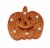Holiday Home Light Up Pumpkin Decor Perspective: front