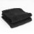 Everyday Living Solid Waffle Kitchen Towels - Jet Black Perspective: front