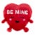 Holiday Home Heart Plush - Red Perspective: front