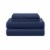 Modavari Bamboo Sheet Set - Blue Perspective: front