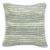 HD Designs Woven Stripe Decor Pillow - Gray Perspective: front