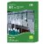 Holiday Home 100 ct Green Wire LED Icicle Christmas Lights - White Perspective: front