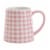 Sewing Down South Cermamic Mug - Gingham Rose Perspective: front