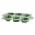 Sewing Down South 6 Cavity Stoneware Muffin Pan Perspective: front