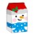 Holiday Home LED Snowman Luminary Lights Perspective: front