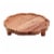 SDS for HD Designs 10 Inch Scalloped Footed Wood Board Perspective: front