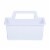 OfficeWorks 4-Compartment Caddy - White Perspective: front